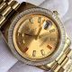 Swiss Rolex DayDate Gold Case Knockoff Watch Diamond Bezel (4)_th.jpg